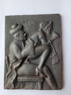 Oeuvre d'art humoristique en fonte, Ophalen of Verzenden