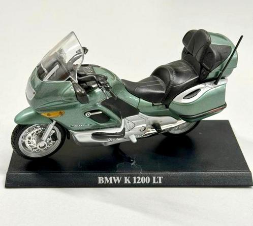 BMW K 1200 Lt gris vert - Moteur WELLY modèle 1:18 K1200 LT, Hobby & Loisirs créatifs, Voitures miniatures | 1:18, Comme neuf