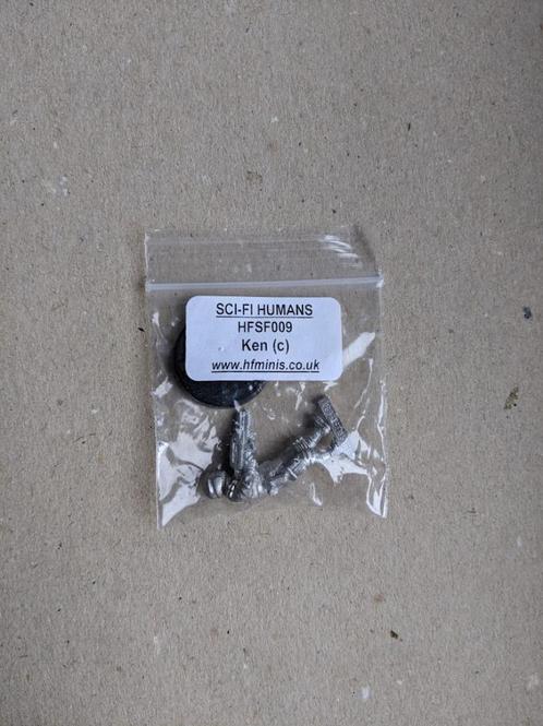 Hasslefree miniatures – HFSF009 Ken – metaal - 28mm MIB, Hobby en Vrije tijd, Wargaming, Nieuw, Overige soorten, Figuurtje(s)