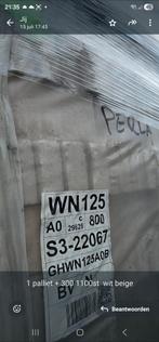 Gevelstenen Wienerberger WN125 – Wit/Beige – 1100 stuks –, Enlèvement, Comme neuf, Blanc