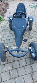 Go kart met pedalen en handrem, Ophalen