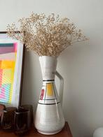 West Germany vaas, Huis en Inrichting, Woonaccessoires | Vazen, Ophalen, Zo goed als nieuw, Wit, Minder dan 50 cm