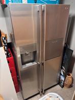 LG Amerikaanse koelkast + diepvries, Elektronische apparatuur, Ophalen, Gebruikt, 200 liter of meer, 60 cm of meer