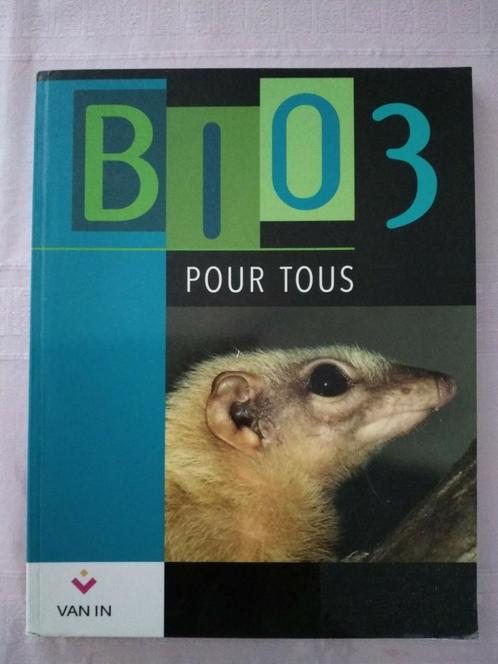 Livre biologie Bio 3 pour tous Van Inn, Livres, Livres scolaires