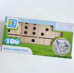 Nieuwe gigantische houten domino bs toys buitenspeel, Ophalen of Verzenden