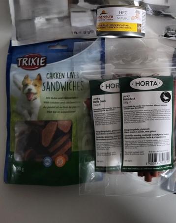 4x hondensnack almo trixie dentalife horta + GRATIS notebook, Ophalen of Verzenden, Hond