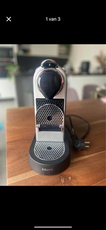 Krups Nespresso Citiz XN741B - Koffiecupmachine, Enlèvement