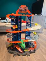 Hot Wheels Ultimate Garage met Dinosaurus, Kinderen en Baby's, Speelgoed | Racebanen, Ophalen, Zo goed als nieuw, Hot Wheels