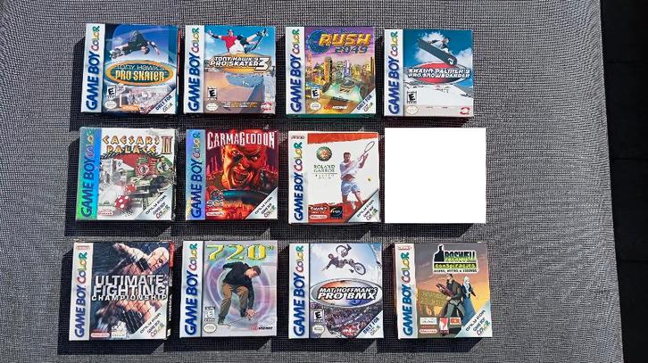 11 nieuwe Nintendo Gameboy Color spellen / Game Boy Color, Games en Spelcomputers, Games | Nintendo Game Boy, Nieuw, Platform