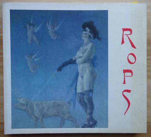 Félicien Rops, 1985 Bruxelles, Paris, Nice - rétrospective, Boeken, Kunst en Cultuur | Beeldend, Gelezen, Schilder- en Tekenkunst
