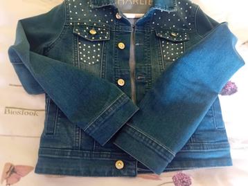 Jeans jasje merk CHARLIE meisjes 116 beschikbaar voor biedingen
