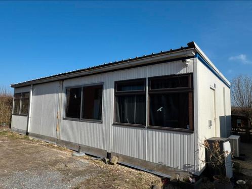 Woonunit, wooncontainer, tijdelijke woning, keet, Doe-het-zelf en Bouw, Bouwketen en Schaftketen, Gebruikt, Ophalen