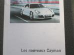 Livre Porsche Cayman & Cayman S 2008 - FRANÇAIS, Enlèvement ou Envoi, Porsche
