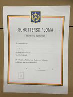 ABL - Schutters diploma, Verzamelen, Ophalen of Verzenden