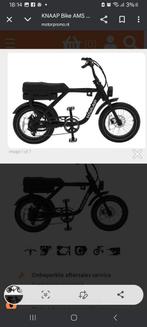 knaap electric fatbike A M S X black, Ophalen of Verzenden, Nieuw