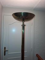 Staanlamp in goudkleurige messing, Ophalen, Gebruikt, Metaal, 150 tot 200 cm