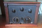 Buizenradio tsf postbatterij van stof Ducretet, jaren 20, Antiek en Kunst, Antiek | Tv's en Audio, Ophalen of Verzenden