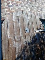 Zware houten tuinpoort/deur, Tuin en Terras, Overkappingen, Gebruikt, Ophalen