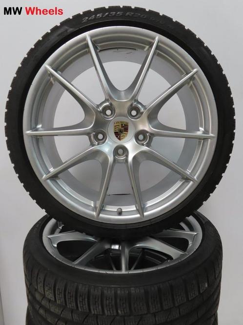 Porsche 20 inch Origineel velgen 911 991  4 S winterbanden, Auto-onderdelen, Banden en Velgen, Banden en Velgen, Winterbanden