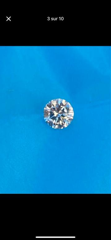 1.04 karaat natuurlijke diamant beschikbaar voor biedingen