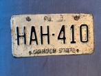 Nummerplaat USA NJ, Verzamelen, Verzenden, Gebruikt, Auto's