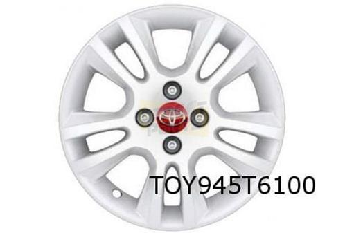 Toyota Aygo velg Aluminium 15'' dubbele 5-spaaks wit Origine, Autos : Pièces & Accessoires, Pneus & Jantes, Pneu(s), 15 pouces