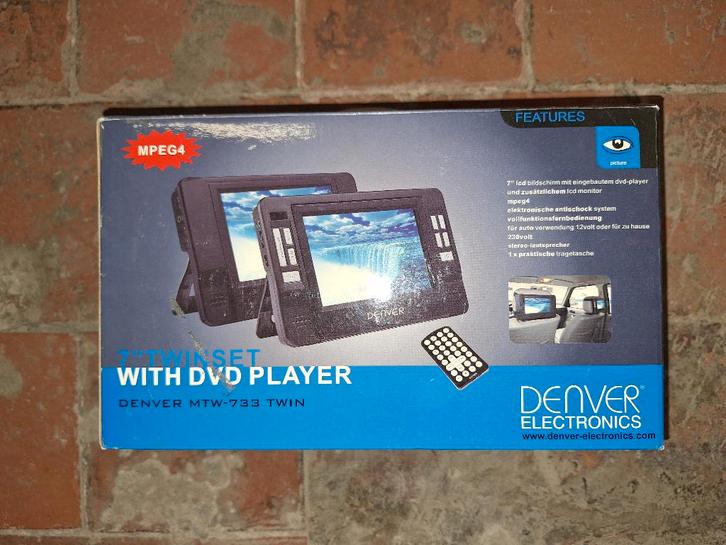 draagbare DVD speler voor in auto, TV, Hi-fi & Vidéo, Lecteurs DVD, Utilisé, Lecteur DVD, Autres marques, Portable, Enlèvement