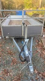 Hapert dubbelas, Auto diversen, Aanhangers en Bagagewagens, Ophalen, Gebruikt