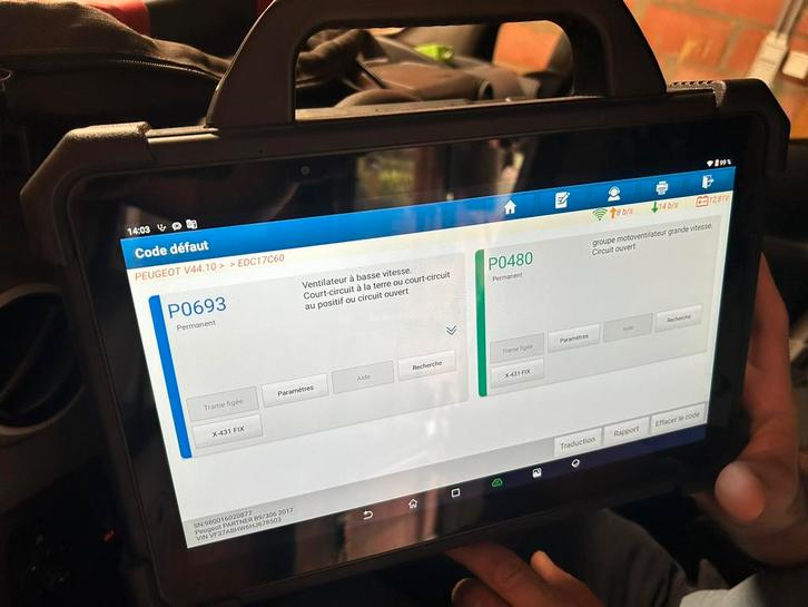 Kalibratieoplossing voor diagnose Adblue fap egr... 7/7, Auto diversen, Autogereedschap, Zo goed als nieuw, Ophalen