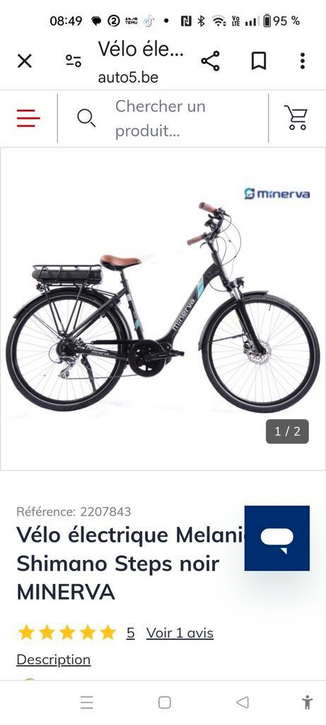 Minerva electrisch Melanie, Fietsen en Brommers, Fietsen | Dames | Moederfietsen, Zo goed als nieuw, Ophalen