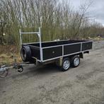 Grote dubbelassige aanhangwagen volledig gerenoveerd 300x150, Ophalen, Gebruikt