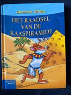 Geronimo Stilton - Het raadsel van de Kaaspiramide, Fictie algemeen, Geronimo Stilton, Ophalen of Verzenden, Zo goed als nieuw