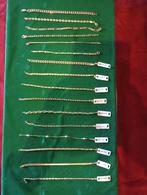 Gourmette plaqué or, Bijoux, Sacs & Beauté, Enlèvement, Neuf, Or, Or