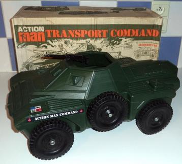 PALITOY Vintage ACTION MAN Command Armored Car NEUF Avec BOX beschikbaar voor biedingen