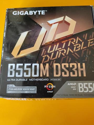 Gigabyte B550M DS3H AMD AM4 micro-ATX moederbord beschikbaar voor biedingen