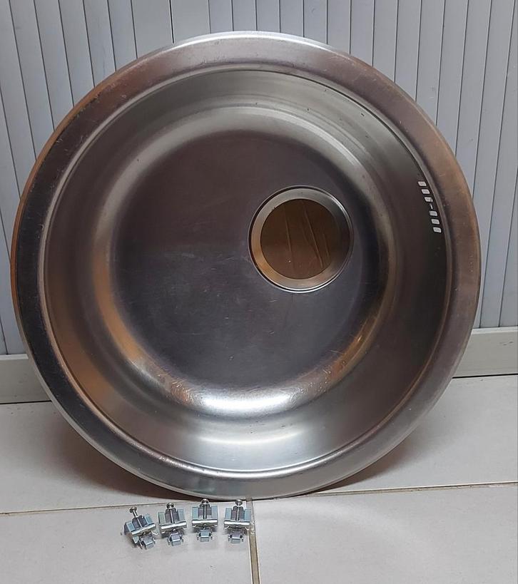 Évier inox, Maison & Meubles, Cuisine | Éléments de cuisine, Comme neuf, Moins de 50 cm, Moins de 25 cm, Autres couleurs, Enlèvement