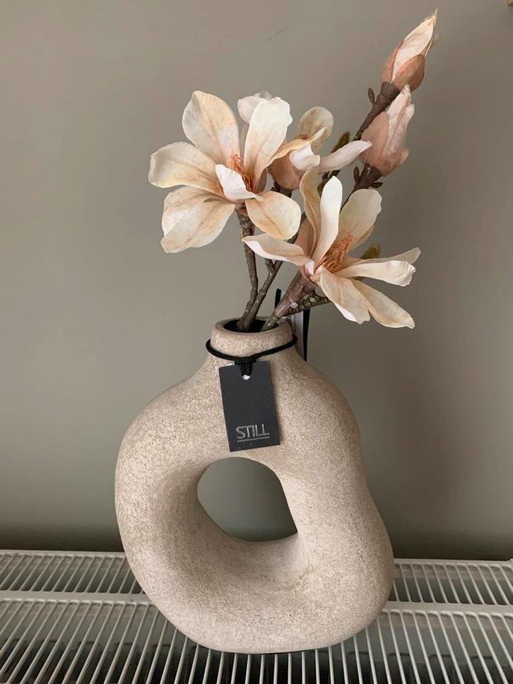 Vaas met namaak tak, Maison & Meubles, Accessoires pour la Maison | Vases, Neuf, Enlèvement ou Envoi