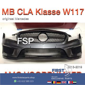 W117 CLA Facelift AMG Voorbumper compleet 2013-2019 grijs beschikbaar voor biedingen