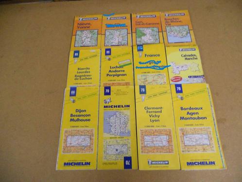 Cartes routières Michelin, Boeken, Atlassen en Landkaarten, Gelezen, Ophalen of Verzenden