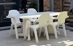 Tuinset Hartmann met kussens en parasol, Tuin en Terras, Ophalen, Gebruikt, Tuinset