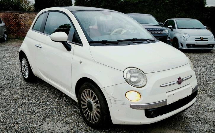 🆕EXPORT•FIAT 500_1.3 MTJT(93CH)_08/2010💢EU.5_113.000KM💢, Autos, Fiat, Entreprise, Achat, ABS, Airbags, Air conditionné, Bluetooth