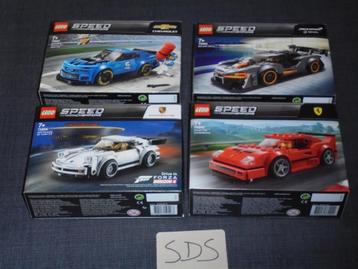 Lego Speed Champions 75890, 75891, 75892 en 75895 (nieuw in 