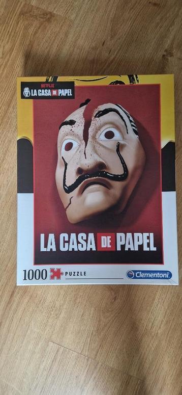 Puzzle - Casa de Papel - 1000 pièces beschikbaar voor biedingen