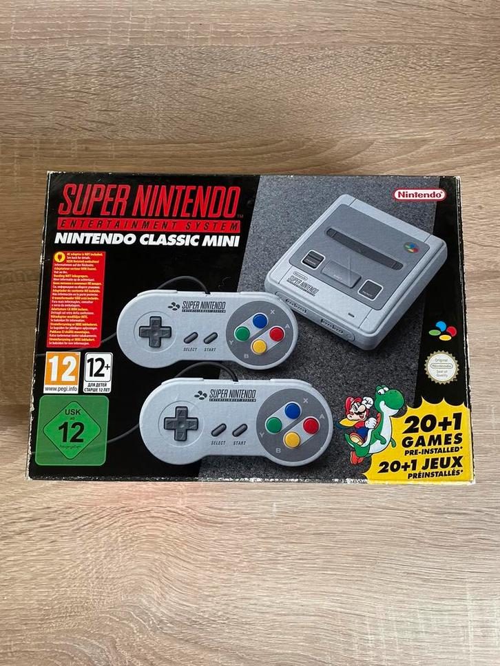 Nintendo Classic Mini nieuw, Games en Spelcomputers, Spelcomputers | Nintendo Super NES, Nieuw, Ophalen of Verzenden