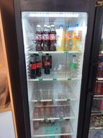 Frigo zwart met glazen deur., Ophalen, Zo goed als nieuw