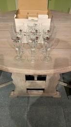 6 brugse zot glazen 33 cl, Verzamelen, Ophalen, Nieuw