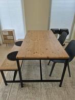 Maisons du monde table + 2 ikea chair, Ophalen, Zo goed als nieuw