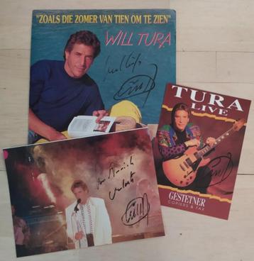 Will Tura - Handtekening / Gesigneerd beschikbaar voor biedingen