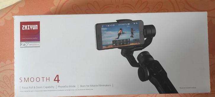 Zhiyun Tech Smooth 4, Audio, Tv en Foto, Fotografie | Statieven en Balhoofden, Nieuw, Ophalen