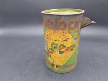 oude ronde blikken doos "Carioca", begin 1900 beschikbaar voor biedingen